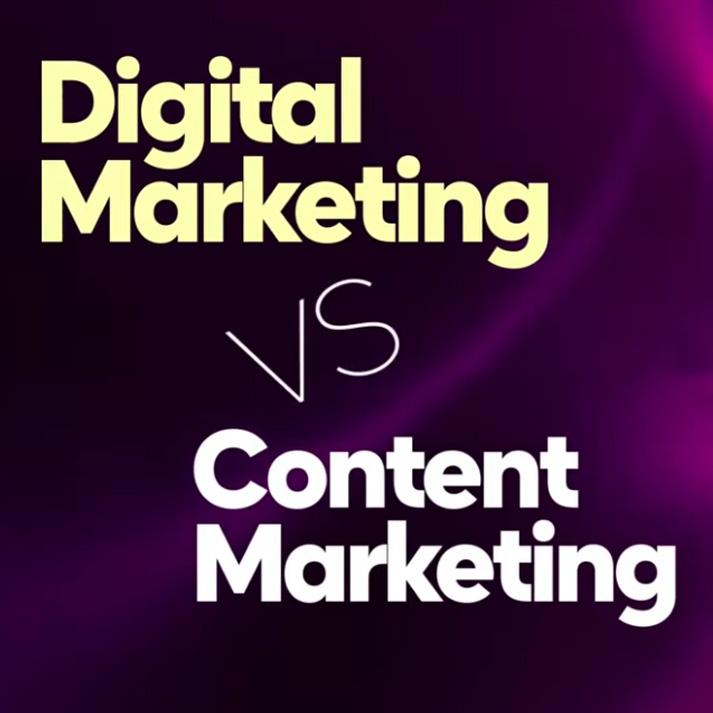 Différence entre Digital Marketing et Content Marketing