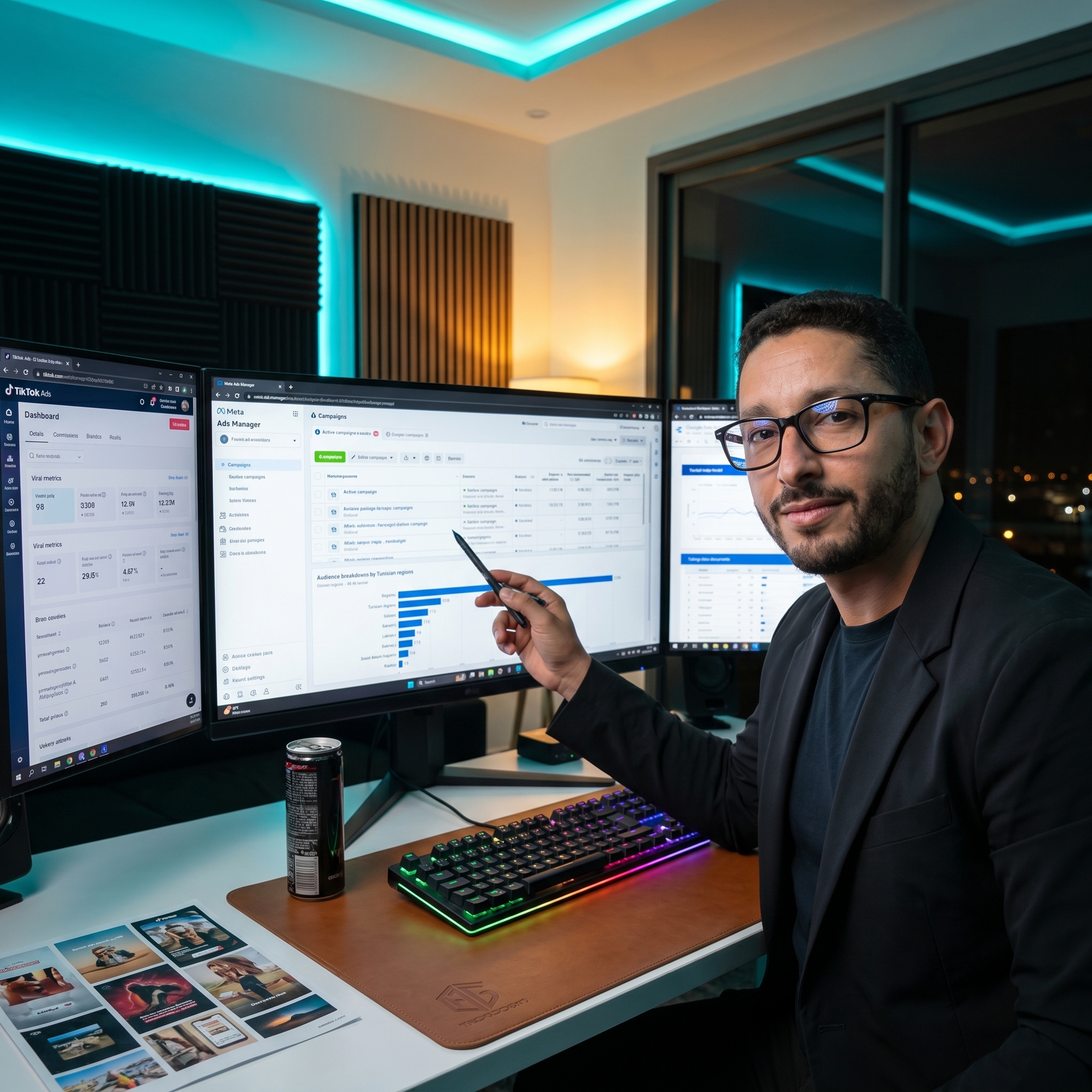 Expert de publicité sur réseaux sociaux