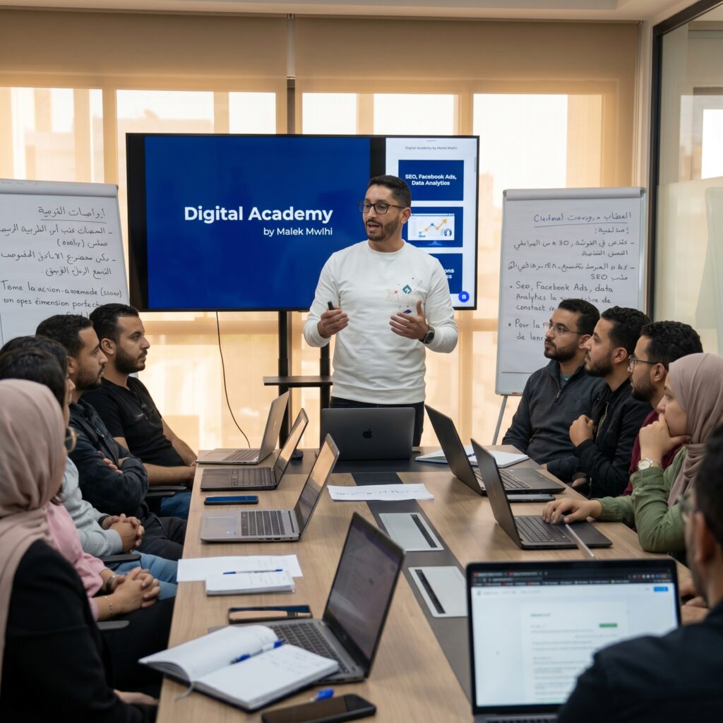 Formation Marketing Digital en Tunisie Digital Academy Malek Mwlhi